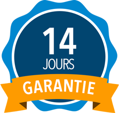 14 jours de garantie