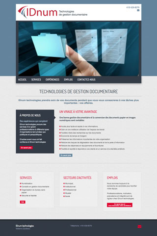 IDnum - Technologie de gestion documentaire